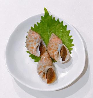 味付けバイ貝 味付けバイ貝,バイ貝,貝の写真素材