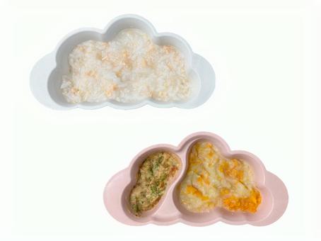 離乳食 しゃけごはん 離乳食 しゃけごはんの写真
