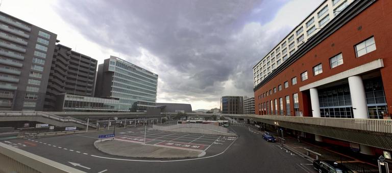 JR奈良駅北側 JR奈良駅北側 バスターミナル,jr奈良駅,イメージの写真素材