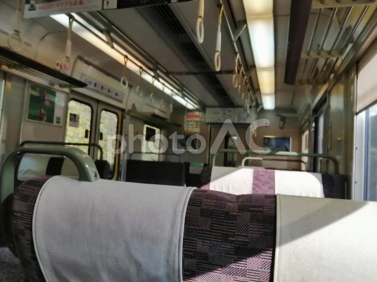 JR車内　滋賀 jr,車内,jr車内の写真素材