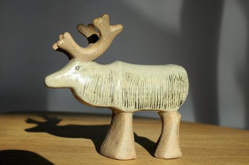 レインディアの陶器(リサ・ラーソン) レインディアの陶器(リサ・ラーソン)の写真