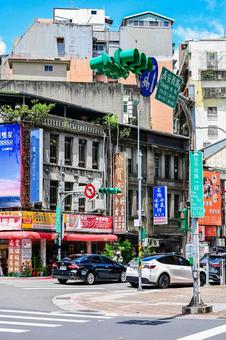 台湾・台北の街並み 台湾・台北の街並み 台湾,台北,風景の写真素材