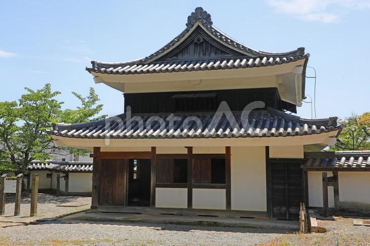 松江城　二の丸　南櫓 松江城,千鳥城,二の丸の写真素材