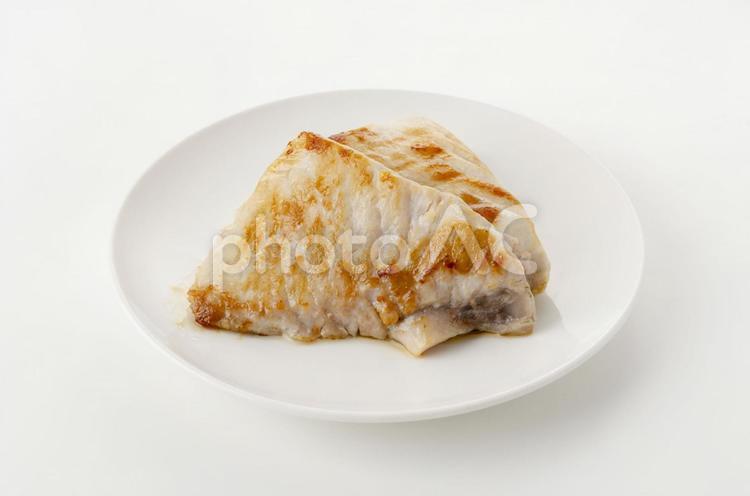 マグロのハラミのソテー マグロのハラミのソテー,マグロのハラミ,ハラミの写真素材