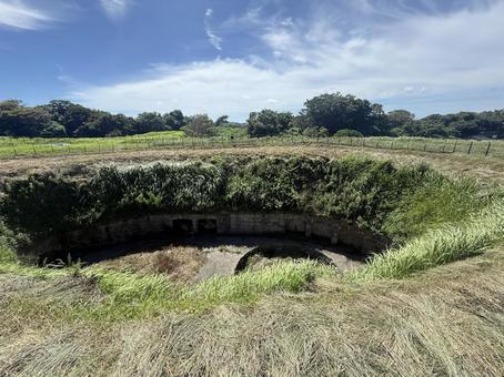 千代ヶ崎砲台跡 千代ヶ崎砲台跡 風景,空,景色の写真素材