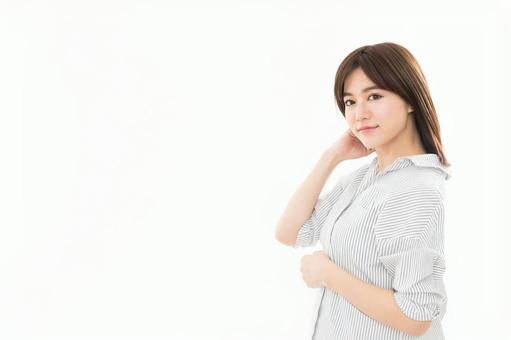 若い女性 若い女性 女性,人物,ビジネスウーマンの写真素材
