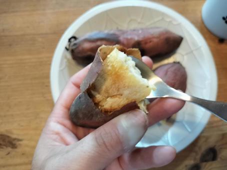 焼き芋 鳴門金時,サツマイモ,さつまいもの写真素材