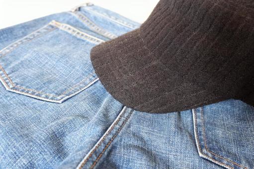 Hat and denim, JPG Hat and denim, JPG