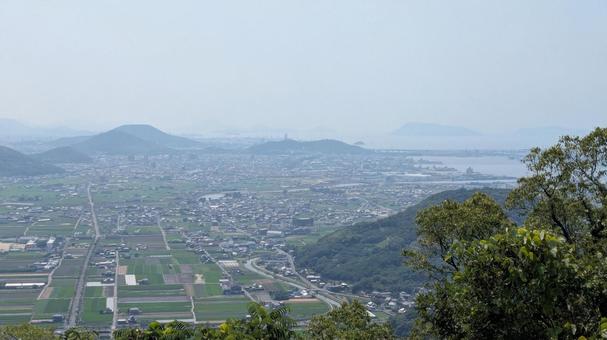 坂出市眺望 坂出市眺望 坂出市,展望台,眺望の写真素材