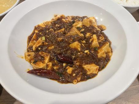 麻婆豆腐 麻婆豆腐 麻婆豆腐,マーボー豆腐,中華料理の写真素材