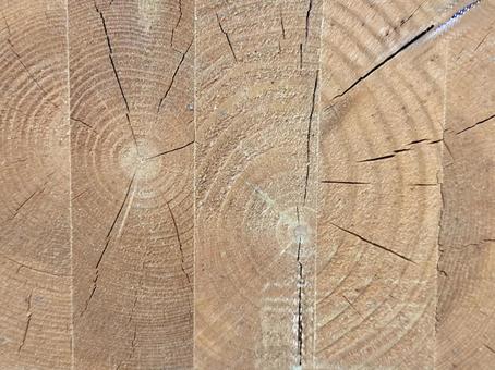 木目　角材切断面 木目,テクスチャ,背景の写真素材
