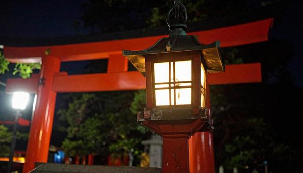 灯籠 灯籠の写真