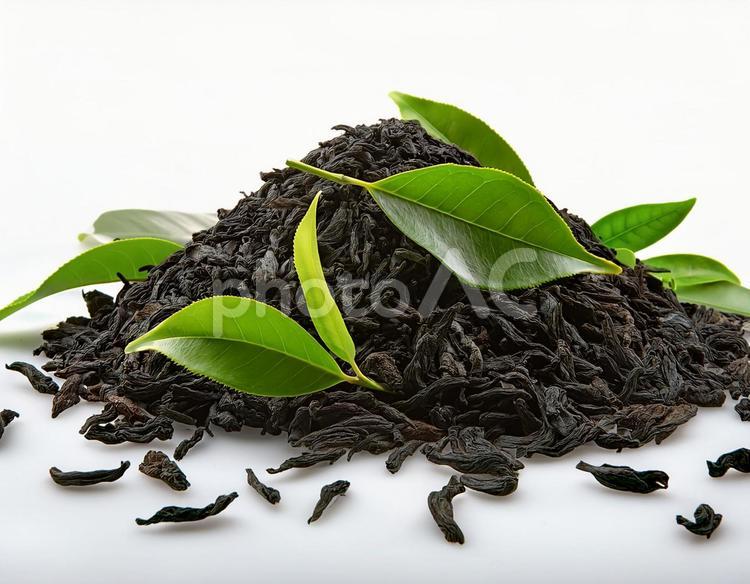 紅茶の茶葉6 紅茶,お茶,茶葉の写真素材