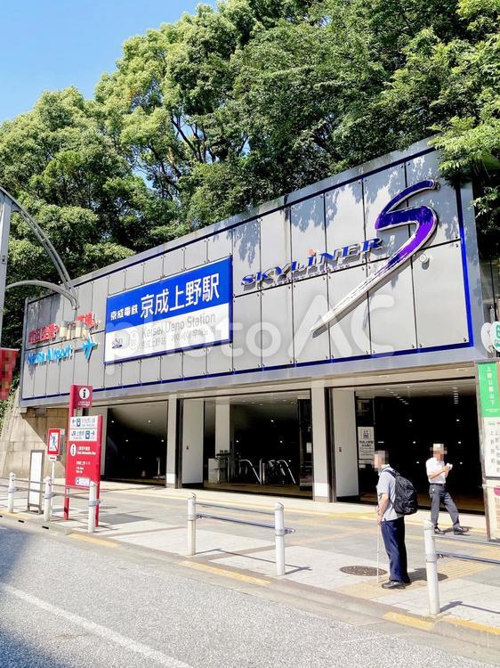 東京風景・京成上野駅 京成上野駅,駅,京成電鉄の写真素材