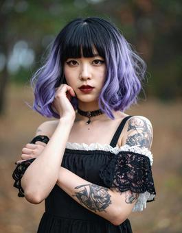 地雷系女子・憂鬱なむらさきさんの本気 地雷系女子・憂鬱なむらさきさんの本気の写真