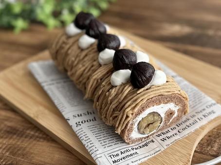 モンブランロール モンブランロールの写真