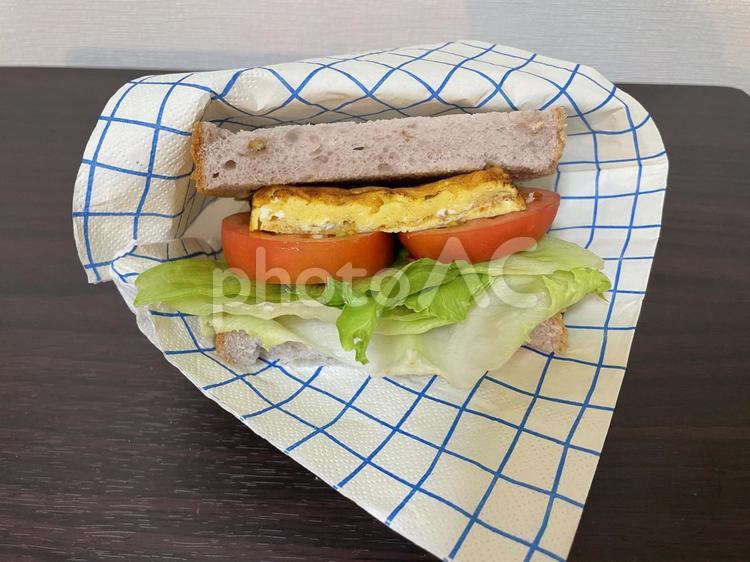 サンドイッチ サンドイッチ,ブランチ,ランチの写真素材