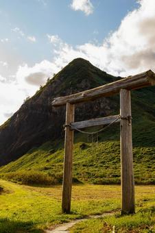 佐渡の観光名所大野亀の写真