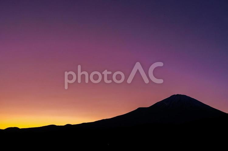 富士山の夕焼け 富士山,fuji,山の写真素材