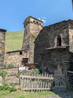 ウシュグリ村の「復讐の塔」 復讐の塔,タワー,ウシュグリ村の写真素材