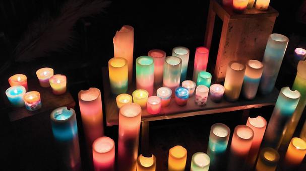 Candle Night 038, JPG Candle Night 038, candle, candle night, pastel, JPG