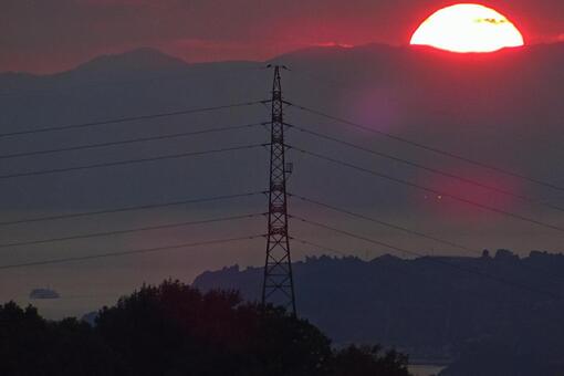 夕日の写真