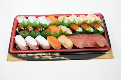 寿司 寿司,握り寿司,パックの写真素材