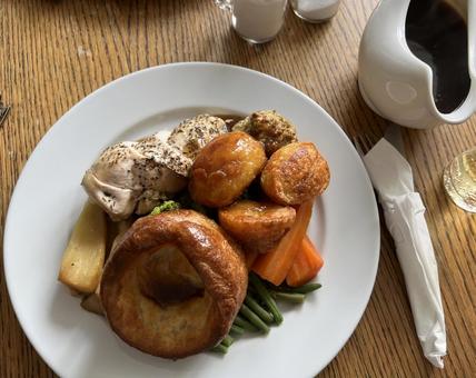 イギリスのパブ料理 イギリスのパブ料理の写真