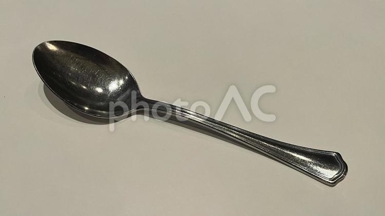スプーン スプーン,カレースプーン,ティースプーンの写真素材
