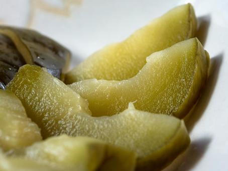 メロンの漬け物 粕漬けの写真