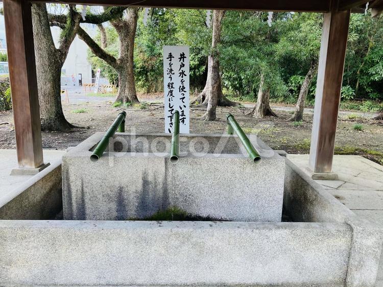 日前神宮　國懸神宮　手水舎 日前神宮,國懸神宮,和歌山県和歌山市の写真素材