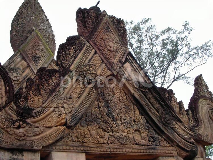 アンコール・ワット、遺跡群（１２） アンコールワット,バンテアイスレイ,アンコール遺跡群の写真素材