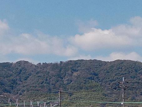 山と空 山と空の写真