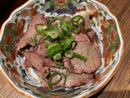 馬肉たたき 馬肉たたき 馬肉,たたき,居酒屋の写真素材