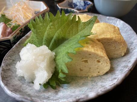 出汁巻き 出汁巻き 玉子,フード,おいしいの写真素材