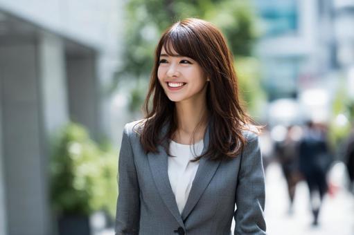 若いビジネス女性のイメージ 若いビジネス女性のイメージの写真
