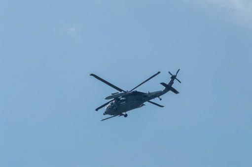 芦屋航空祭の秋のパノラマ風景 飛行機,航空機,旅客機の写真素材