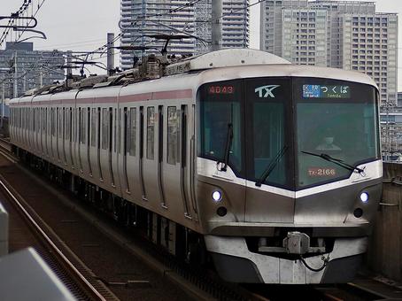 つくばエクスプレス 2000系 つくばエクスプレス 2000系 つくばエクスプレス,首都圏新都市鉄道,2000系の写真素材