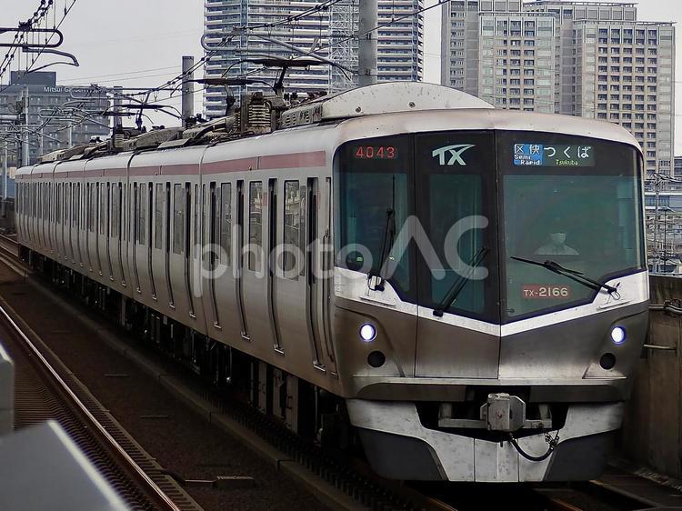 つくばエクスプレス 2000系 つくばエクスプレス,首都圏新都市鉄道,2000系の写真素材