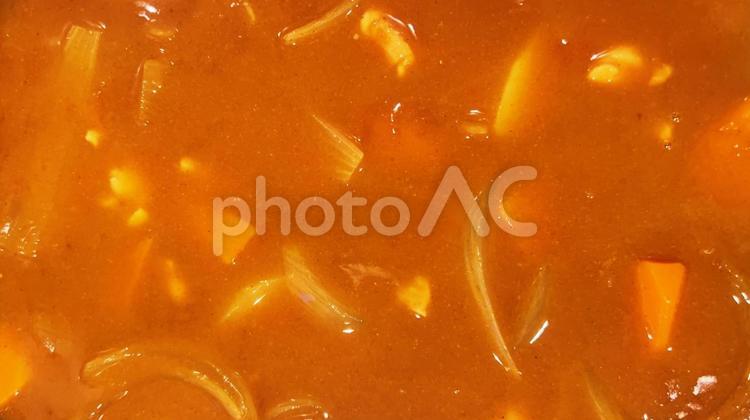 アップのカレーの写真 カレー,カレーライス,カレールーの写真素材