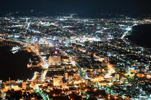 北海道の夜景 北海道の夜景の写真