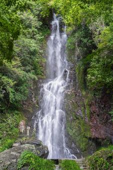 佐賀-【清水の滝】 佐賀,小城市,清水の滝の写真素材