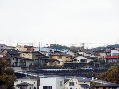 団地の住宅 団地の住宅の写真