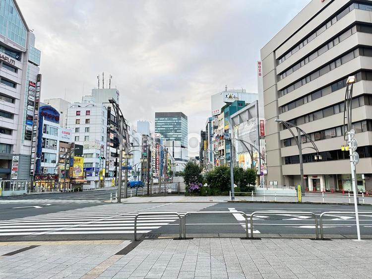 上野周辺　街並み 街並み,東京都,台東区の写真素材