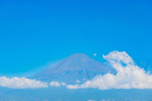 富士山 山,富士山,青空の写真素材