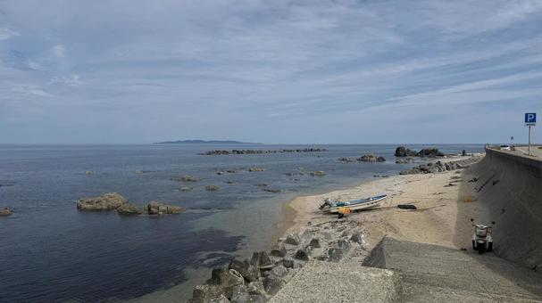 新潟県藤塚浜の景色9 新潟県藤塚浜の景色9 新潟県,新潟,藤塚浜の写真素材