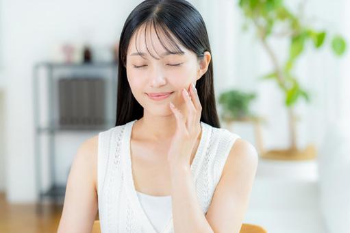 若い女性の美容イメージ 若い女性の美容イメージ 美容,ビューティー,女性の写真素材