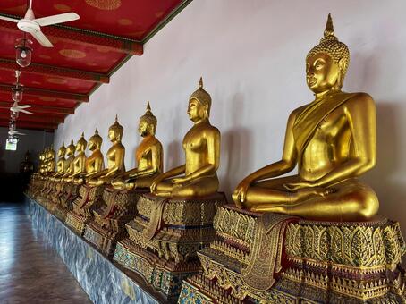 ワットポーの大仏 ワットポー,大仏,タイの写真素材