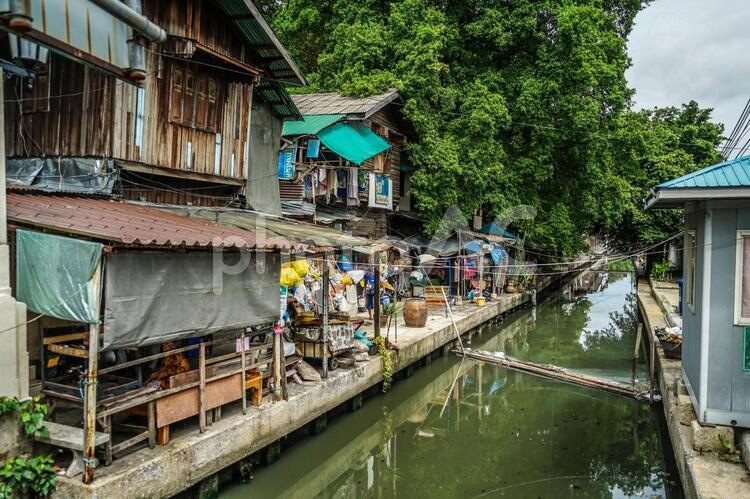 タイ王国・バンコク中心部の街並み タイ,バンコク,タイ王国の写真素材
