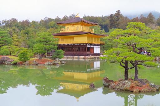 【京都】世界遺産金閣寺 【京都】世界遺産金閣寺 金閣寺,京都,寺社仏閣の写真素材